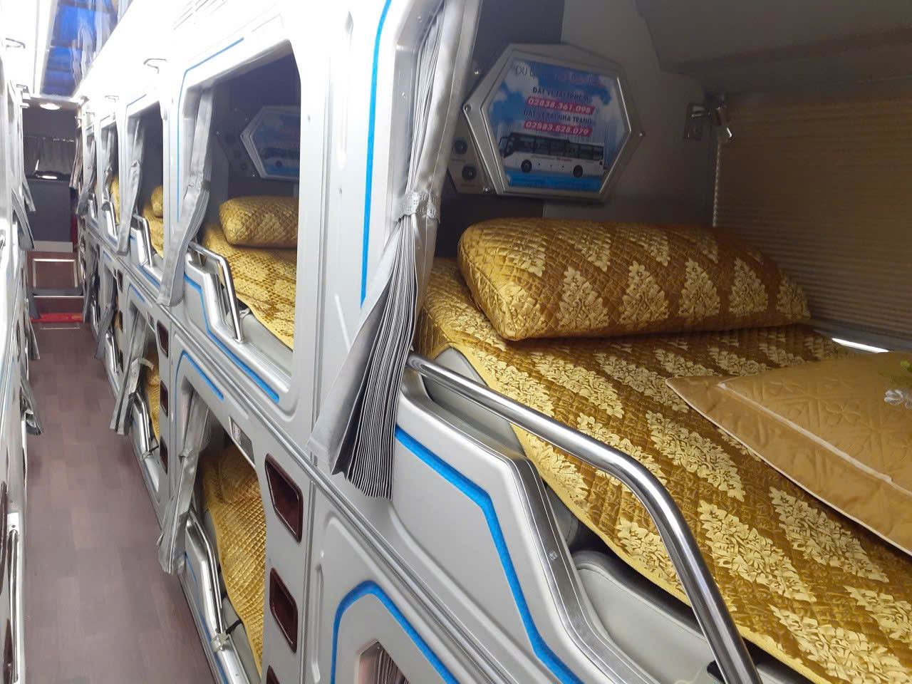 Áo ghế xe giường nằm mới