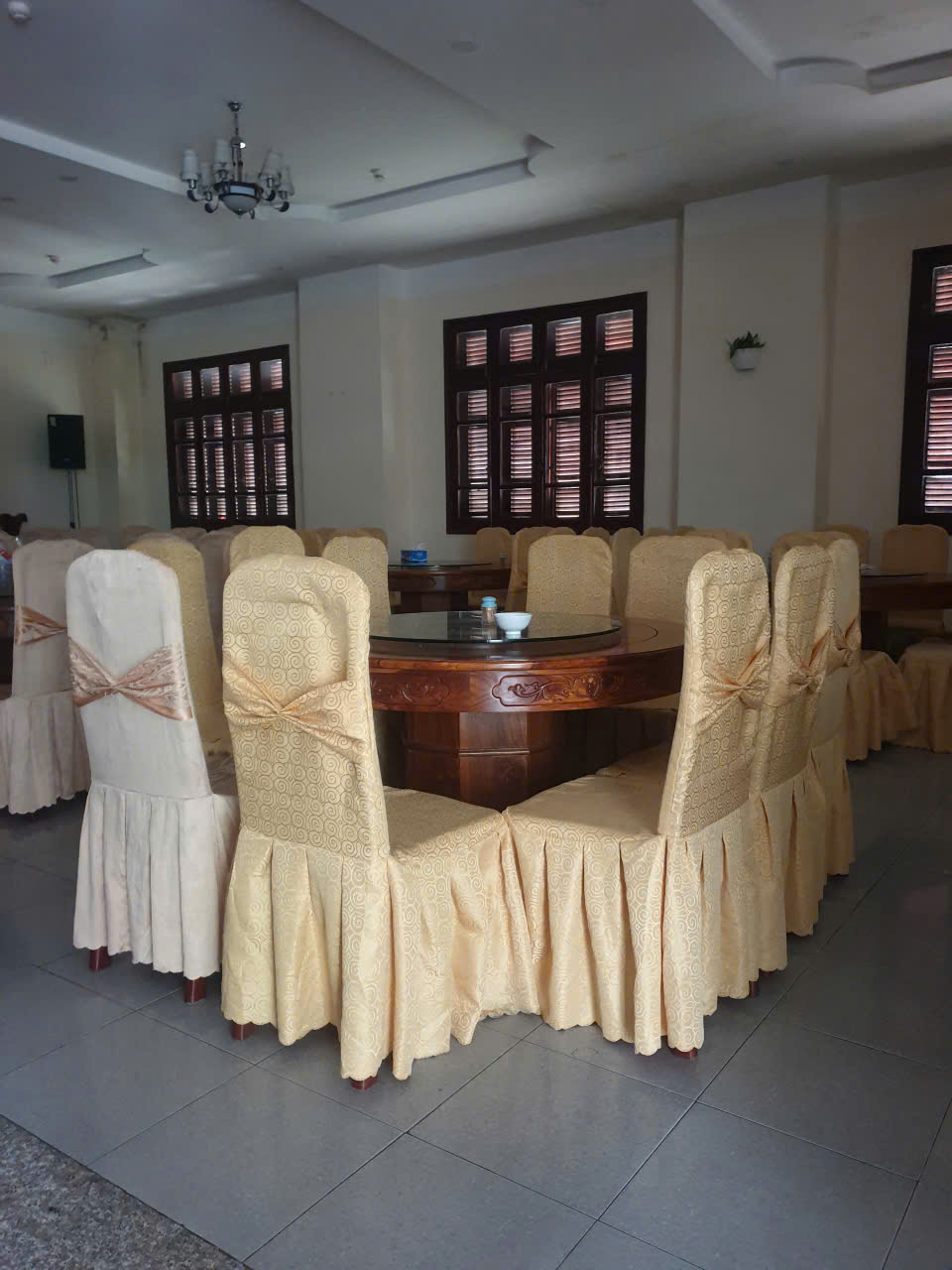Áo bọc ghế hội trường