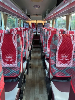 Thi công xe khách 29 chỗ SAMCO